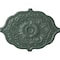 Ekena Millwork Pesaro Ceiling Medallion, Hand-Painted Cloud Burst, 36"W x 26"H x 1 1/2"P CM36X26PECBF - alternate 1